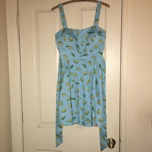 NWT ModCloth Ixia avocado print sundress